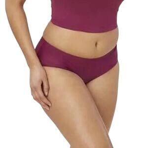 Andie Swim Plum Red Bikini Bottom The Hipster Size XXL